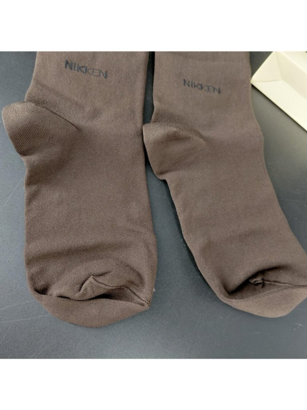 Vintage Nikken Thermowear Trouser Sox Womens 5-9 Brown Thermal Dress Socks NEW - Picture 5 of 10